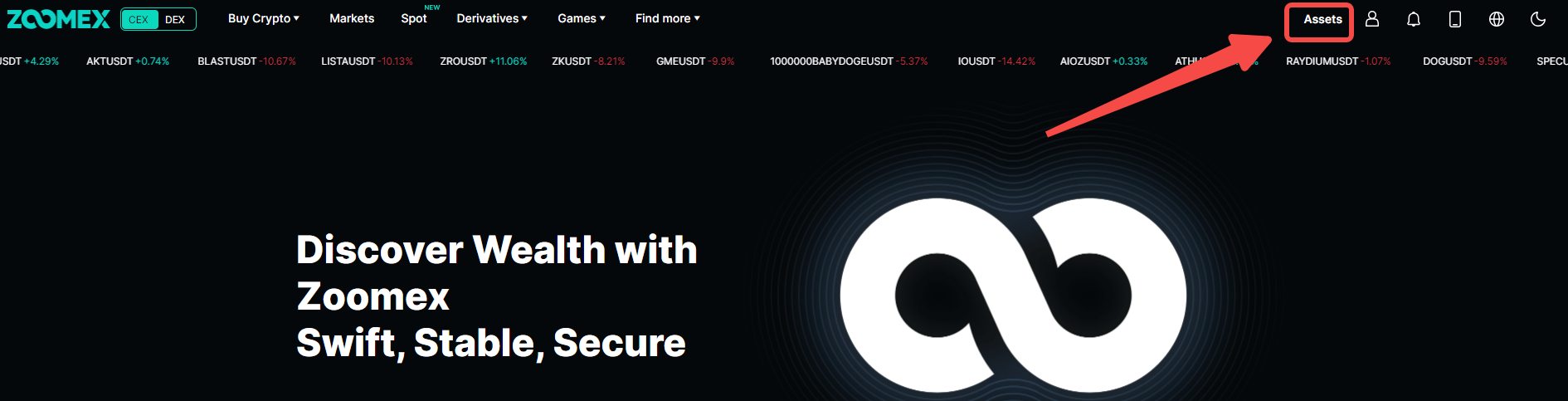 Comment retirer des fonds depuis Zoomex – FR